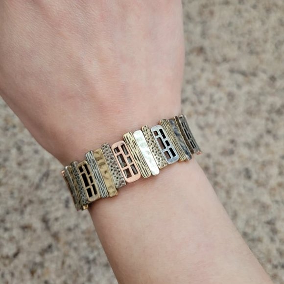 Mixed Metal Bracelet - Picture 1 of 2